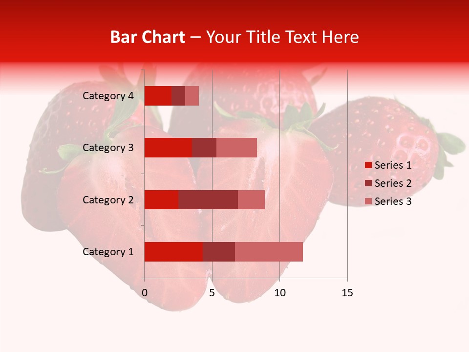 White Eat Macro PowerPoint Template