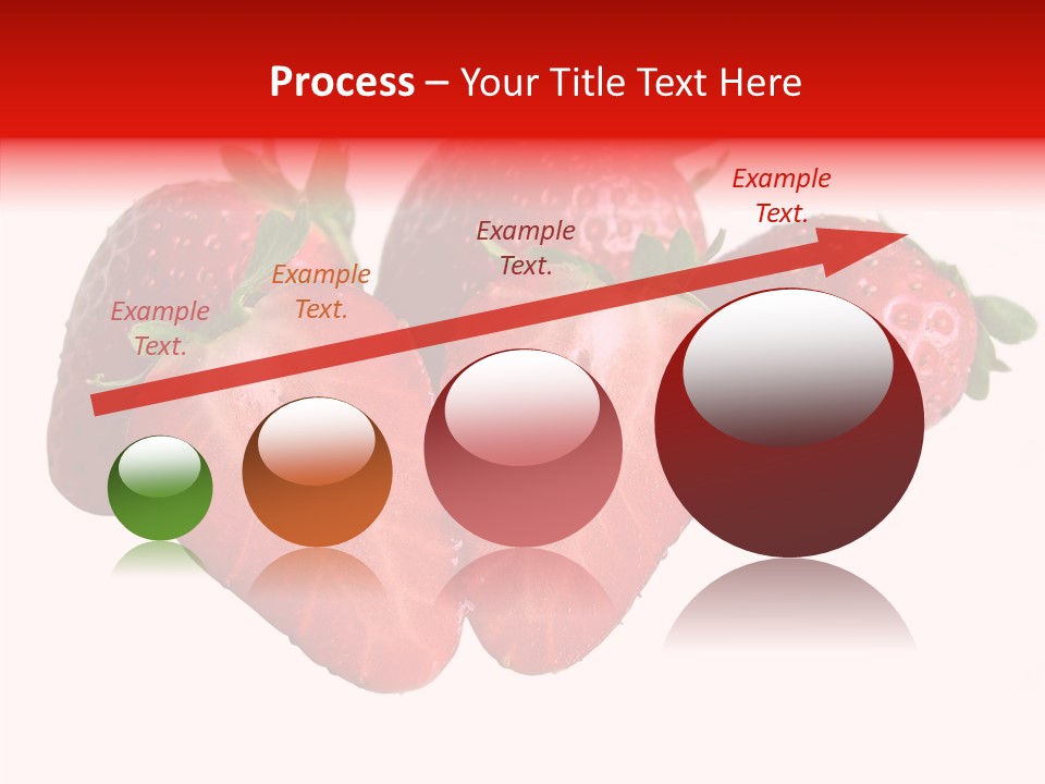 White Eat Macro PowerPoint Template