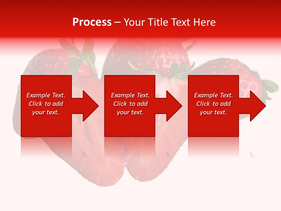 White Eat Macro PowerPoint Template