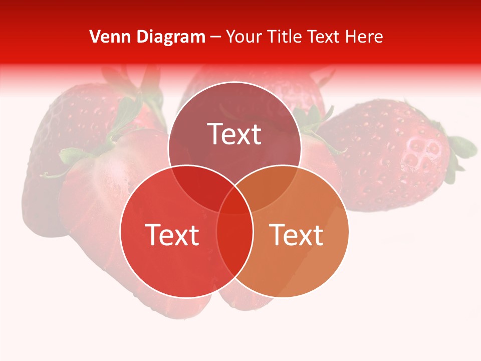 White Eat Macro PowerPoint Template