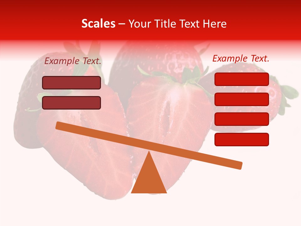 White Eat Macro PowerPoint Template