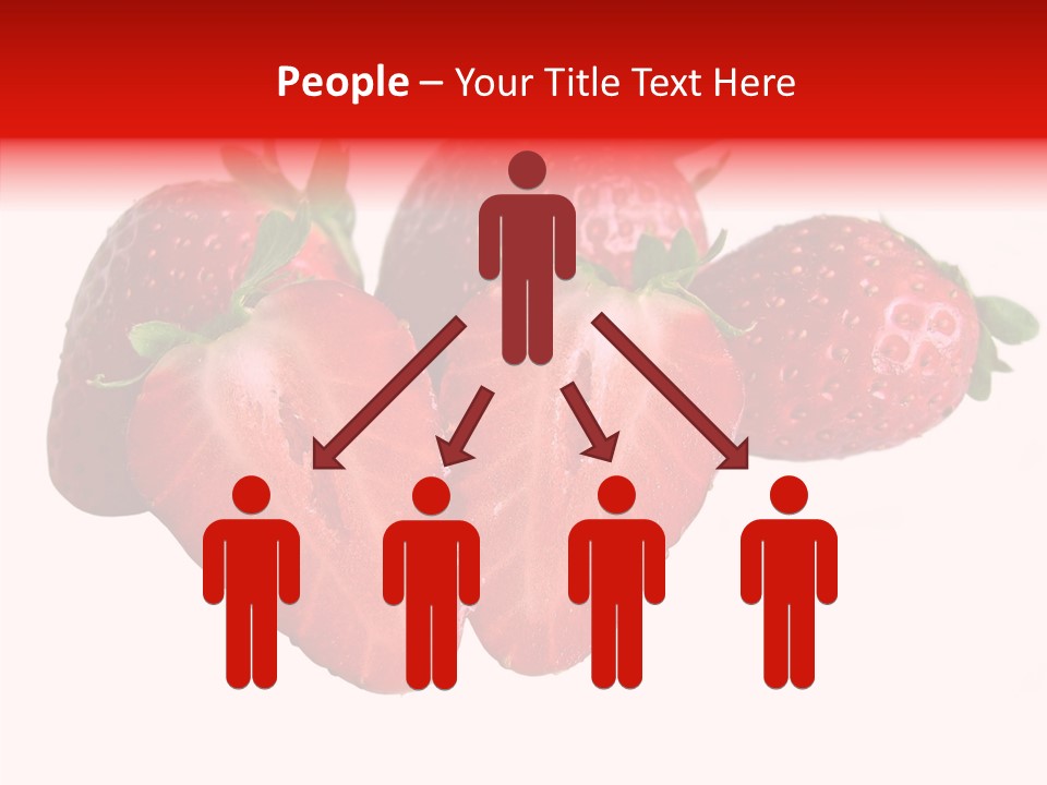 White Eat Macro PowerPoint Template