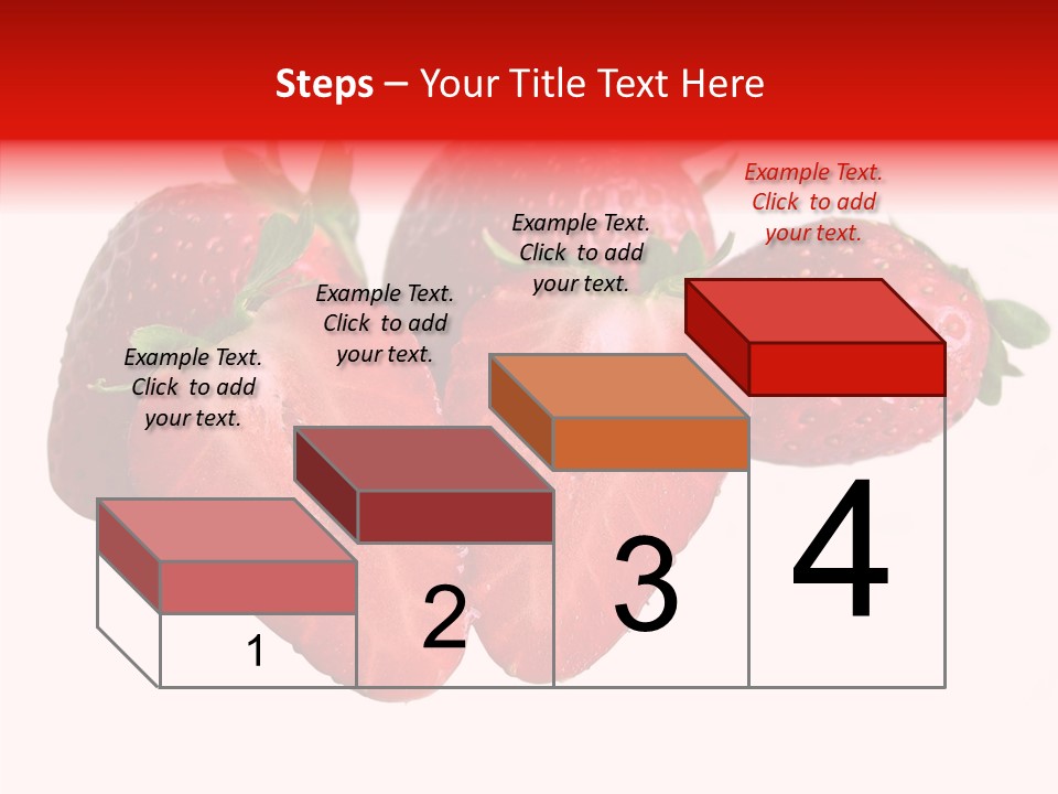 White Eat Macro PowerPoint Template