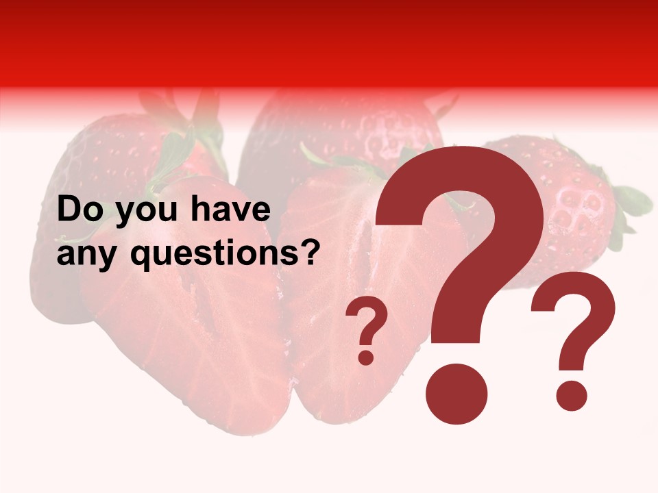 White Eat Macro PowerPoint Template