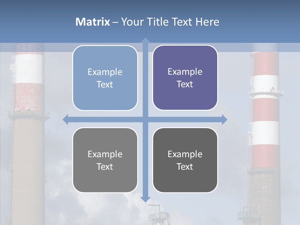 Environment Machinery Economy PowerPoint Template