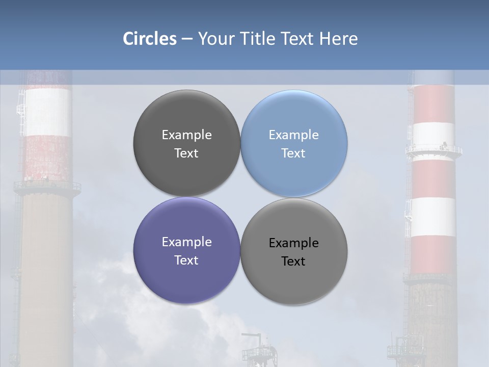 Environment Machinery Economy PowerPoint Template