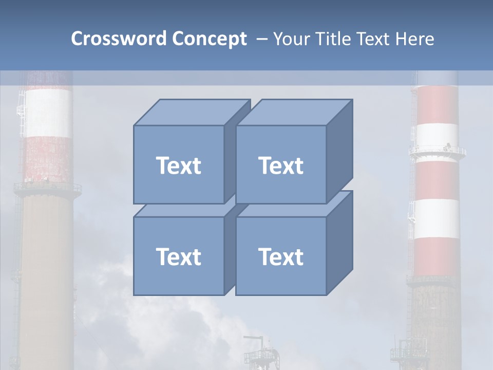 Environment Machinery Economy PowerPoint Template