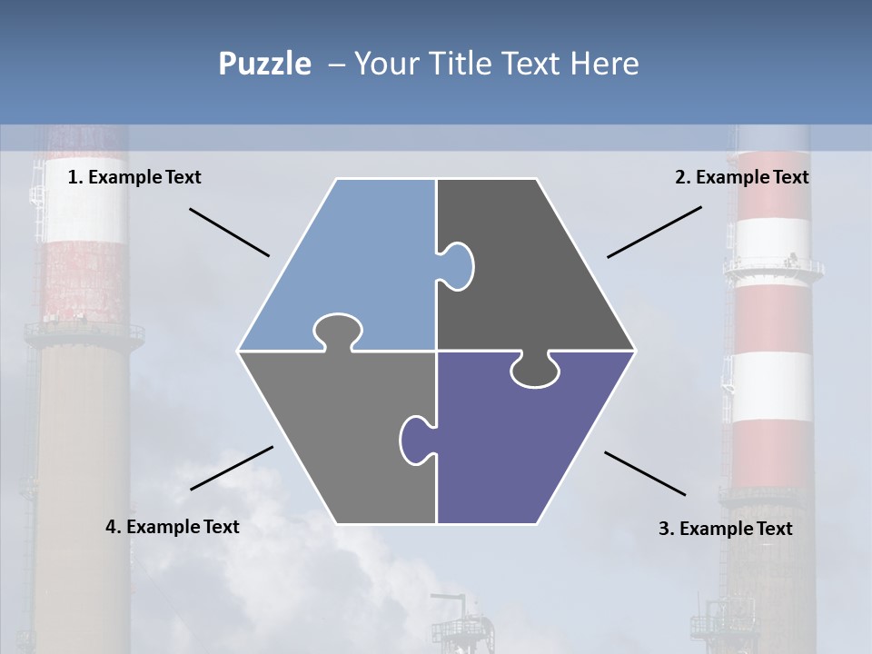 Environment Machinery Economy PowerPoint Template