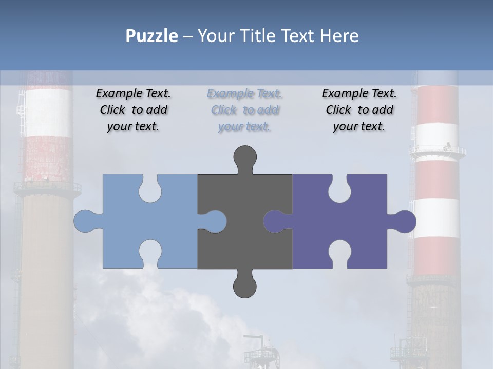 Environment Machinery Economy PowerPoint Template