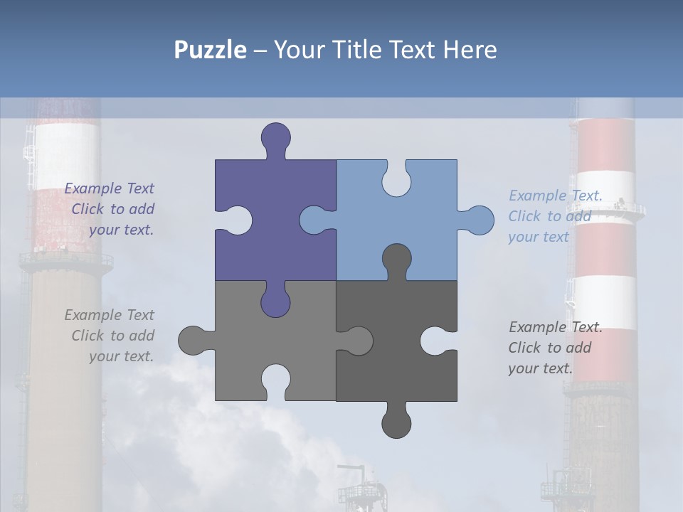 Environment Machinery Economy PowerPoint Template