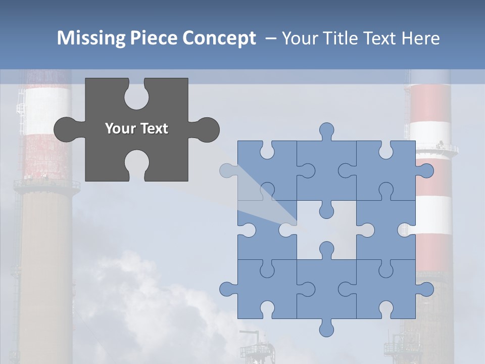 Environment Machinery Economy PowerPoint Template