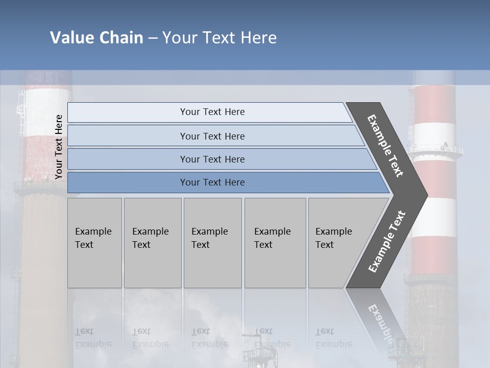 Environment Machinery Economy PowerPoint Template