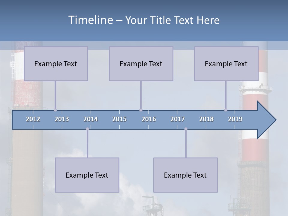 Environment Machinery Economy PowerPoint Template