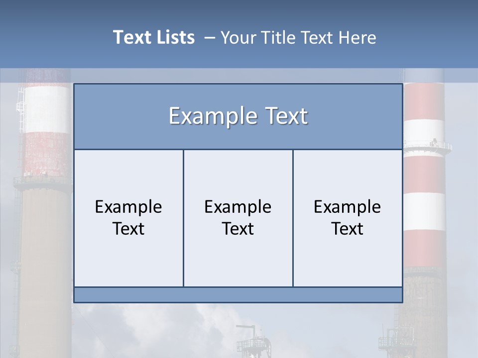 Environment Machinery Economy PowerPoint Template