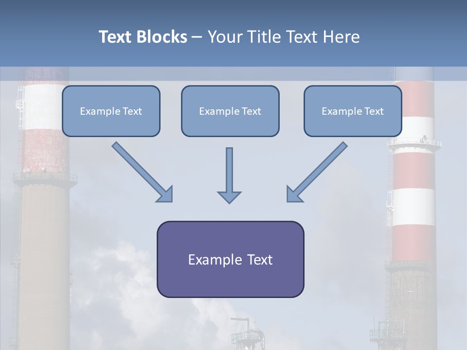 Environment Machinery Economy PowerPoint Template