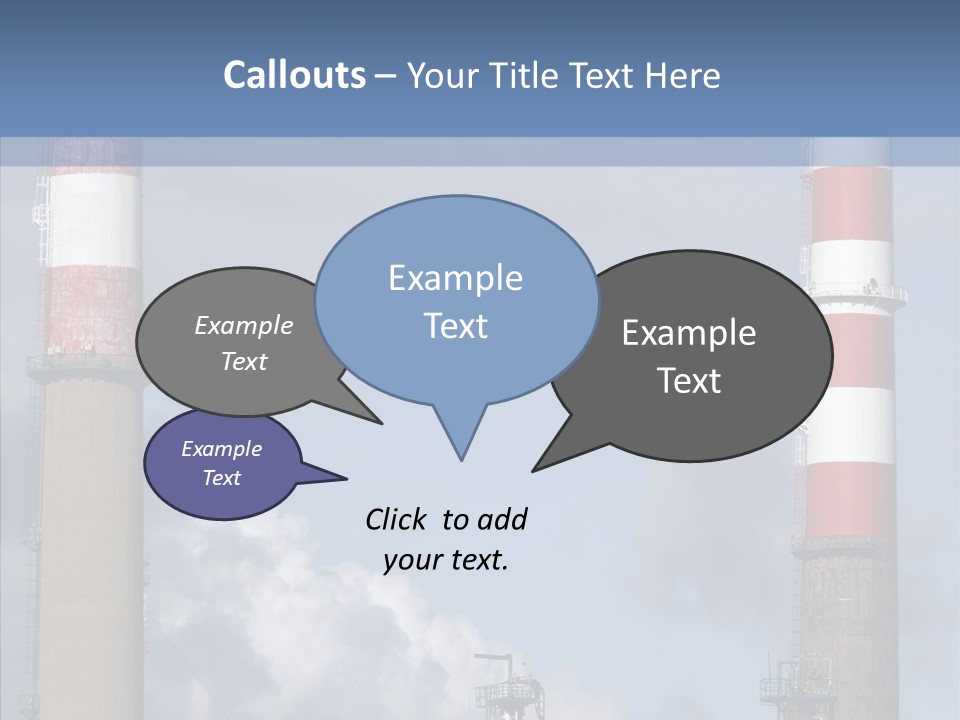 Environment Machinery Economy PowerPoint Template