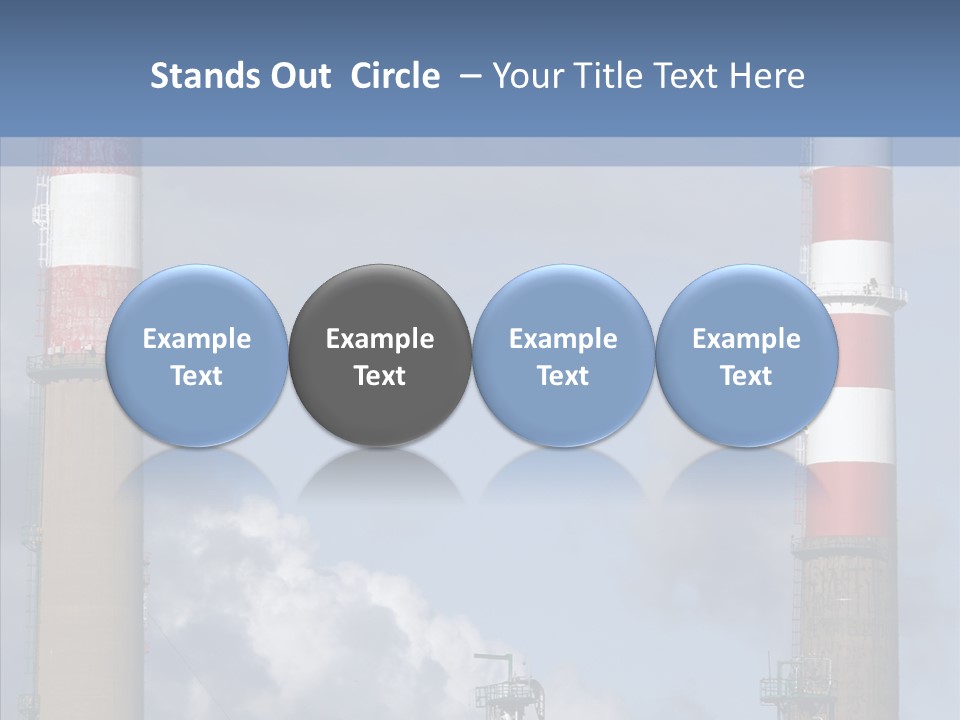 Environment Machinery Economy PowerPoint Template