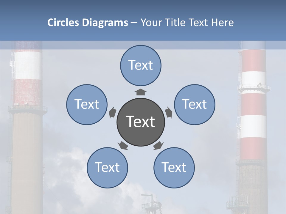 Environment Machinery Economy PowerPoint Template