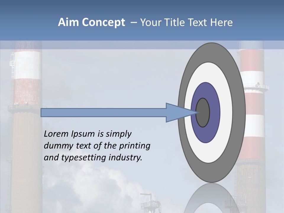 Environment Machinery Economy PowerPoint Template