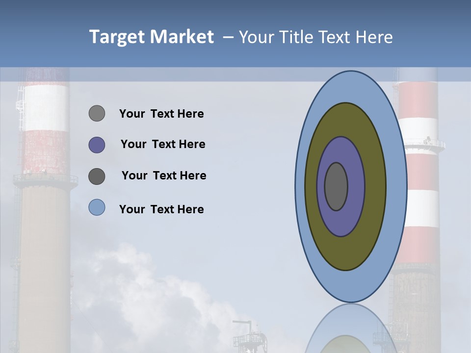 Environment Machinery Economy PowerPoint Template