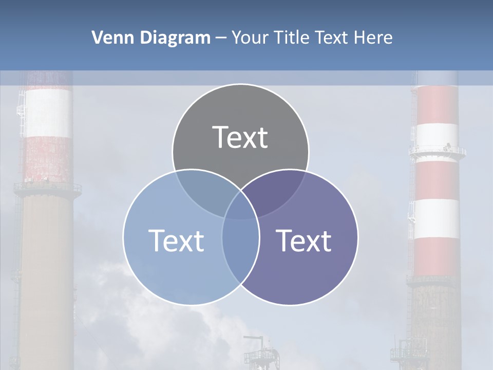 Environment Machinery Economy PowerPoint Template