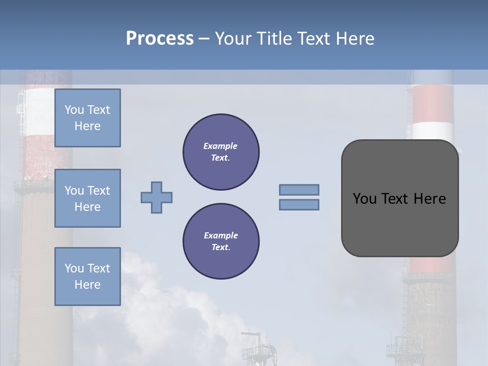 Environment Machinery Economy PowerPoint Template
