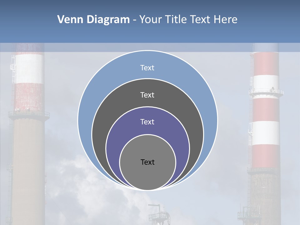 Environment Machinery Economy PowerPoint Template
