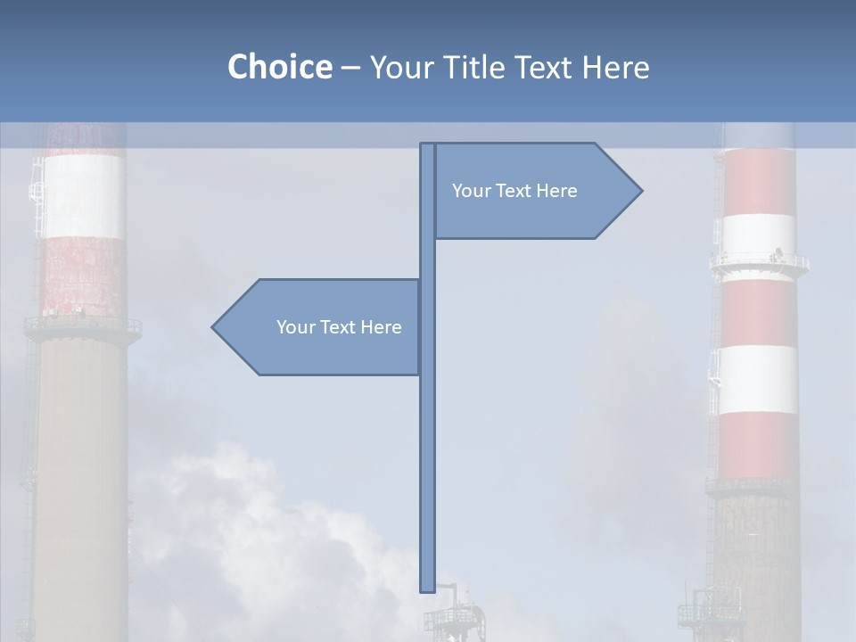 Environment Machinery Economy PowerPoint Template