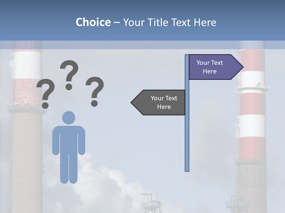 Environment Machinery Economy PowerPoint Template