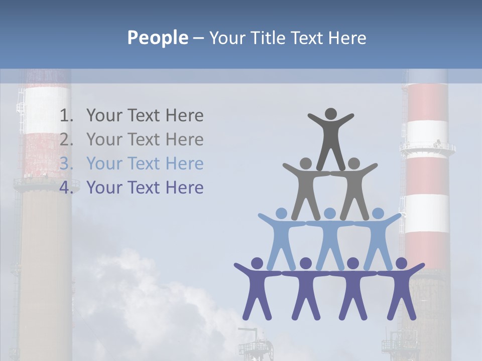 Environment Machinery Economy PowerPoint Template