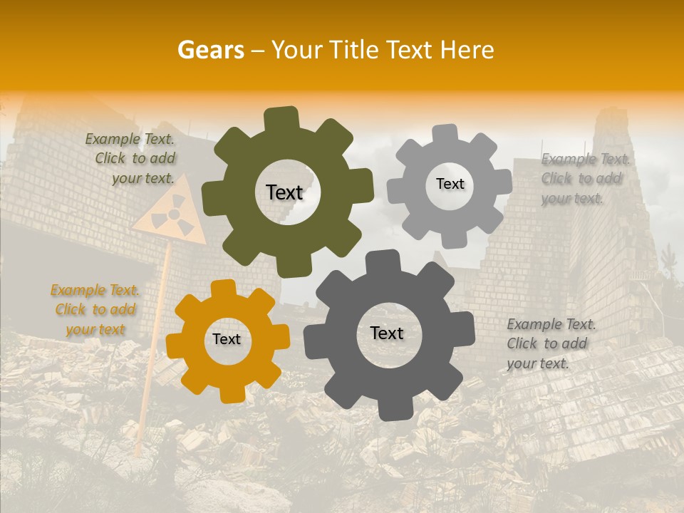 Storage Radiation Nuclear PowerPoint Template