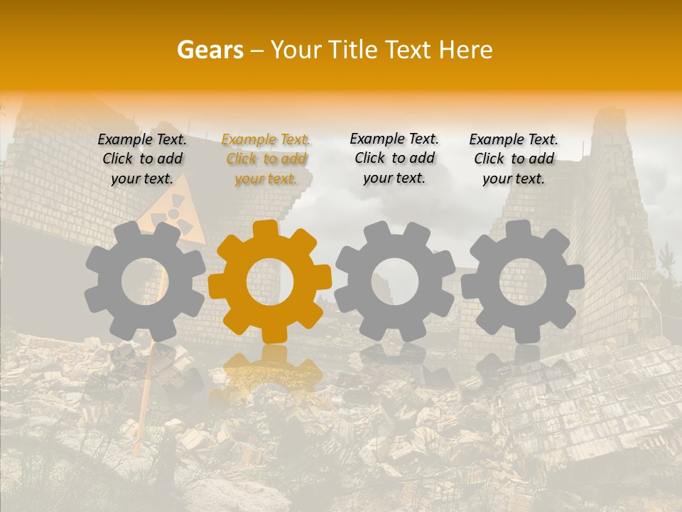 Storage Radiation Nuclear PowerPoint Template