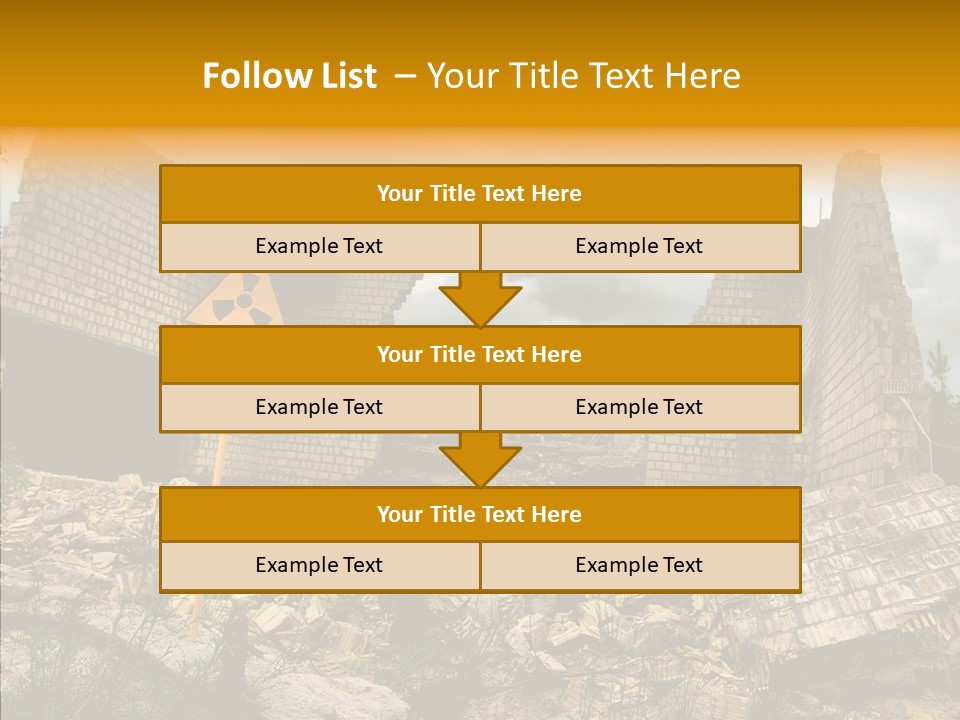 Storage Radiation Nuclear PowerPoint Template