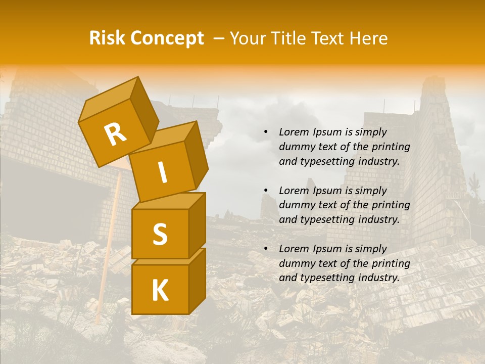 Storage Radiation Nuclear PowerPoint Template