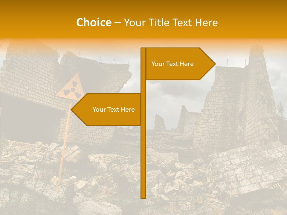 Storage Radiation Nuclear PowerPoint Template