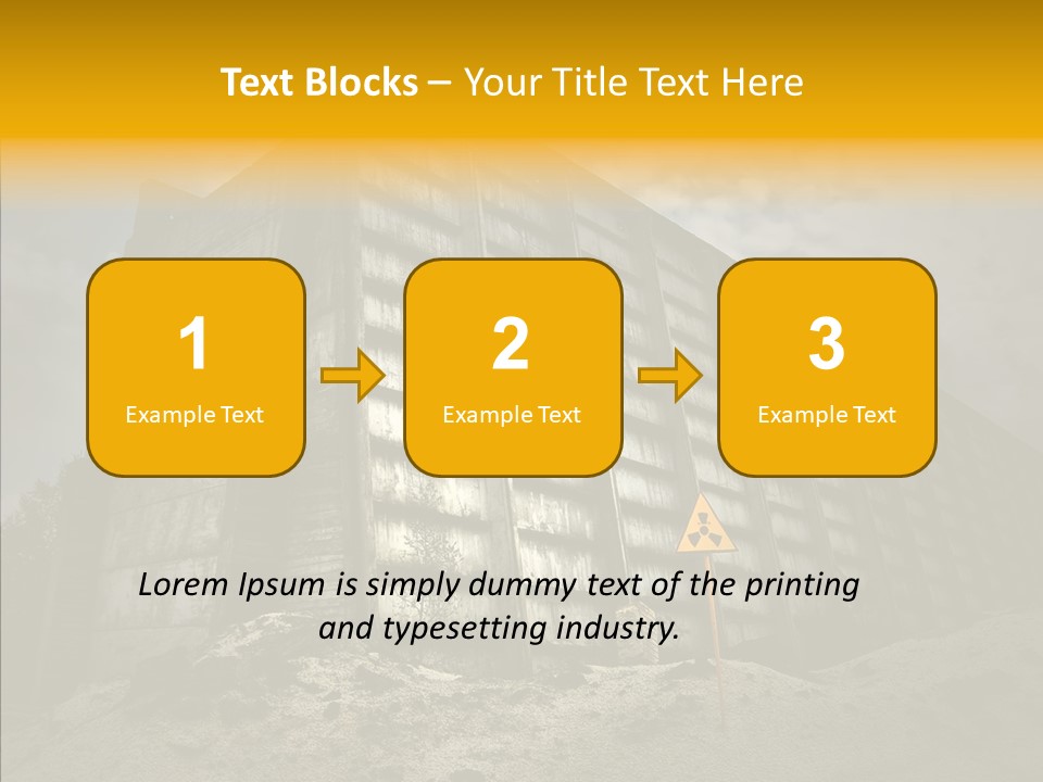 Sign Hdr Bomb PowerPoint Template