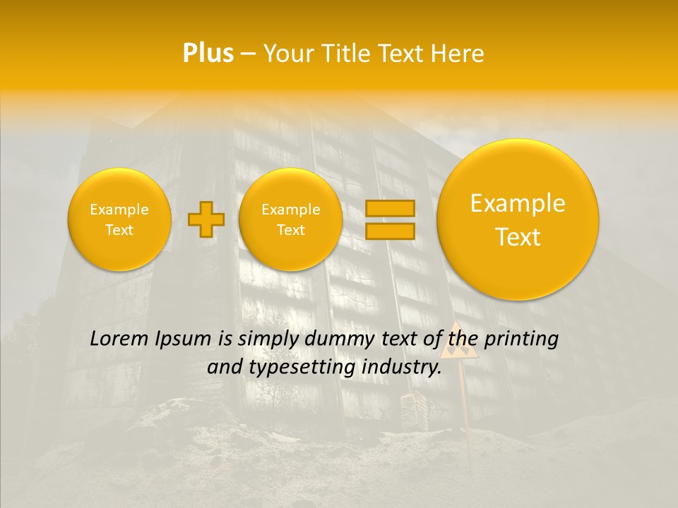 Sign Hdr Bomb PowerPoint Template
