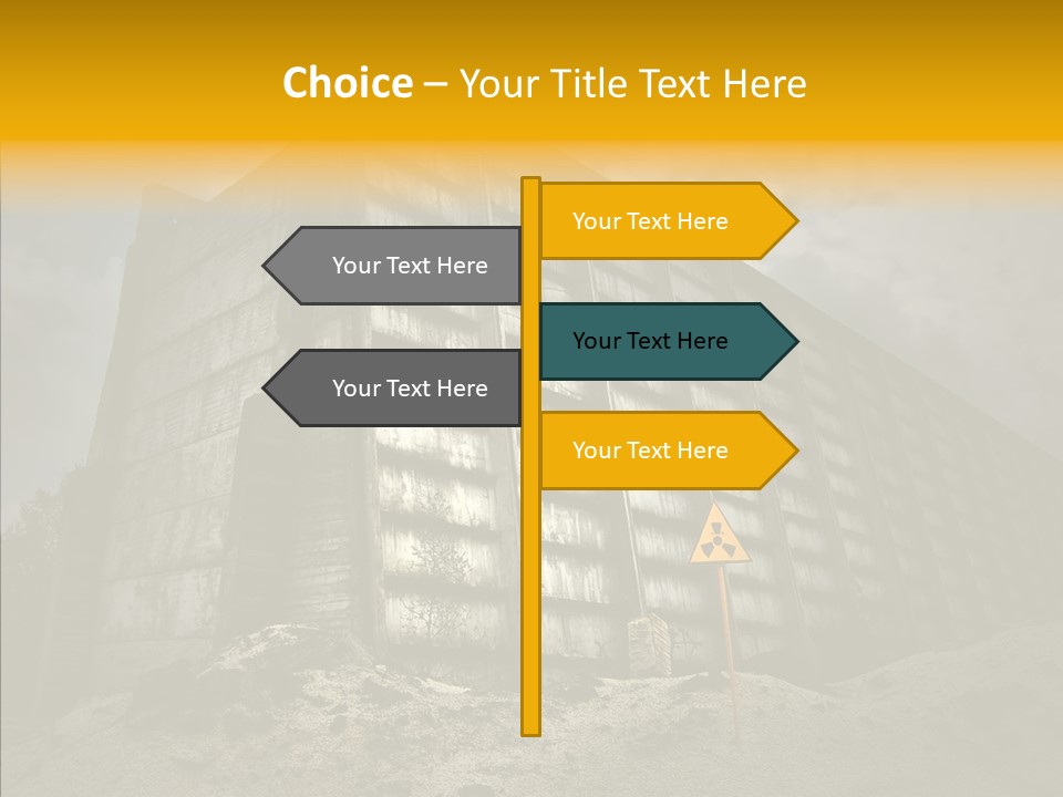 Sign Hdr Bomb PowerPoint Template
