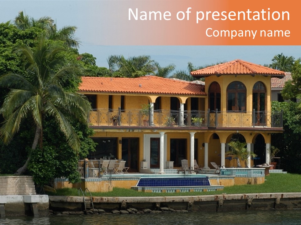 Home Star Miami PowerPoint Template