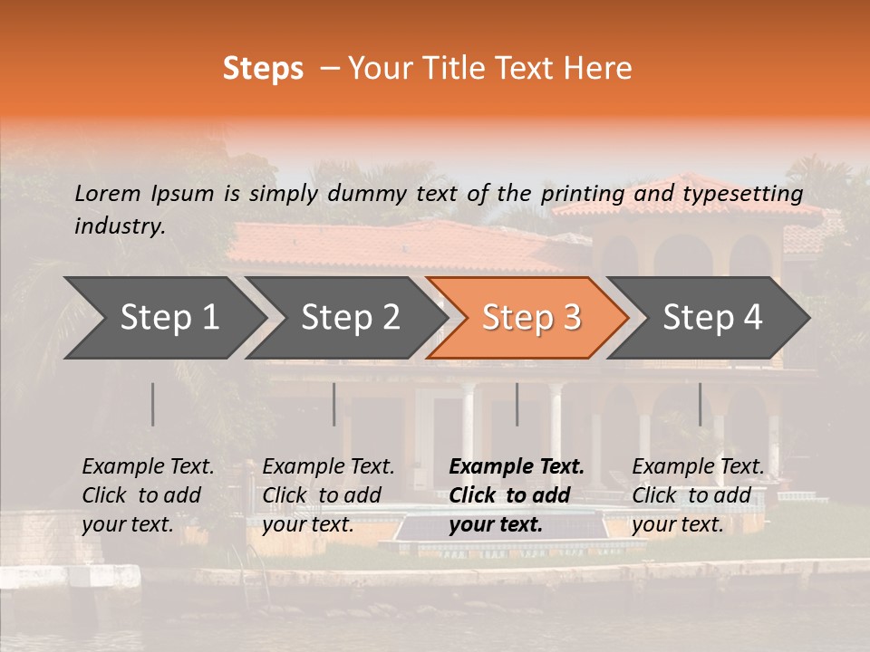 Home Star Miami PowerPoint Template