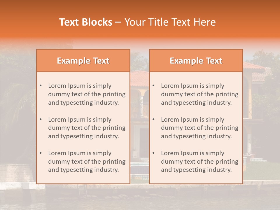 Home Star Miami PowerPoint Template