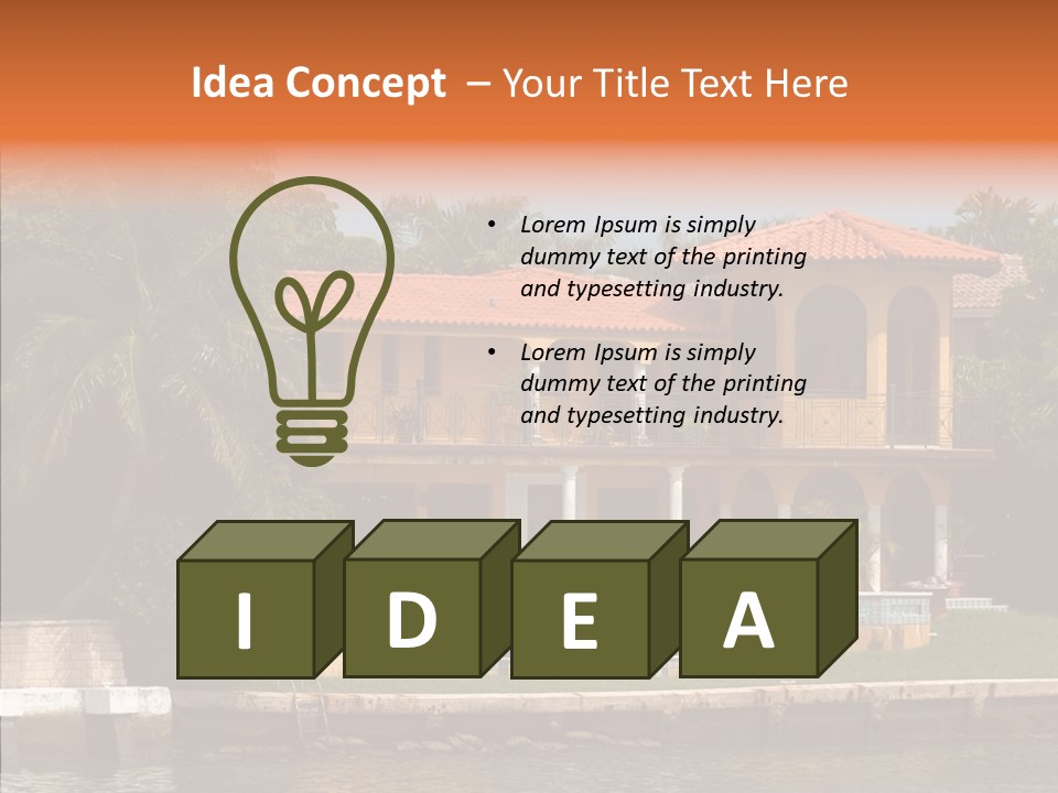 Home Star Miami PowerPoint Template