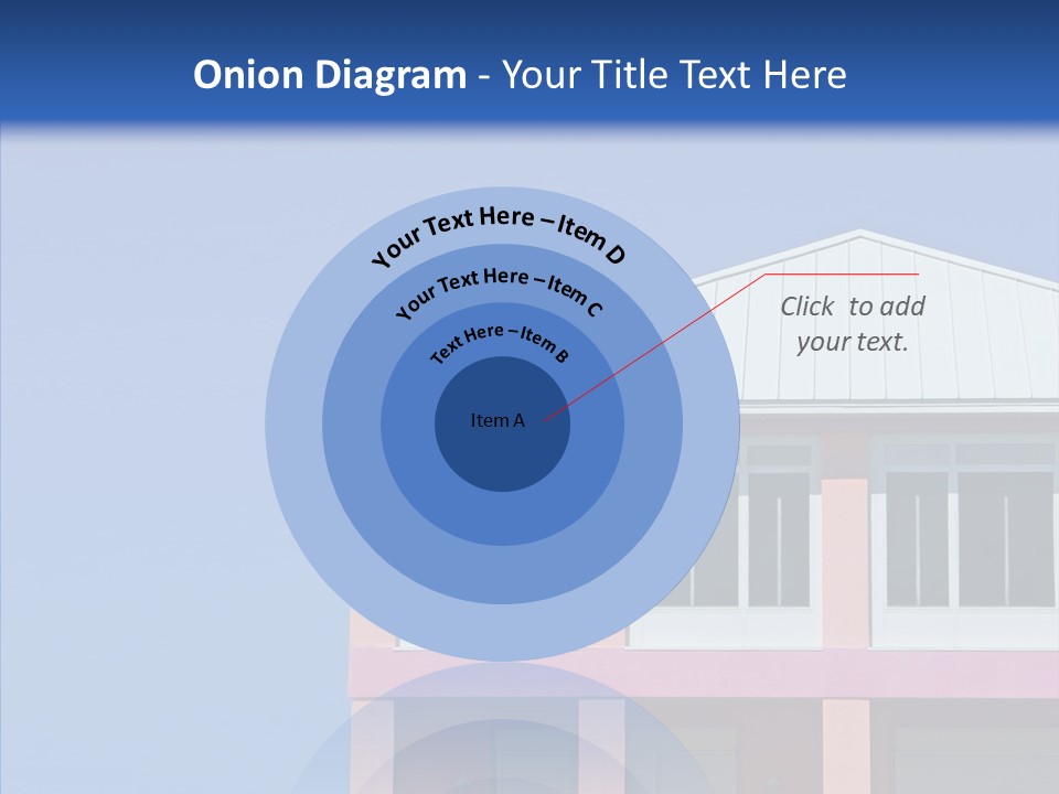 Patio Seaside House PowerPoint Template