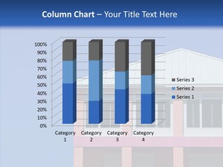 Patio Seaside House PowerPoint Template