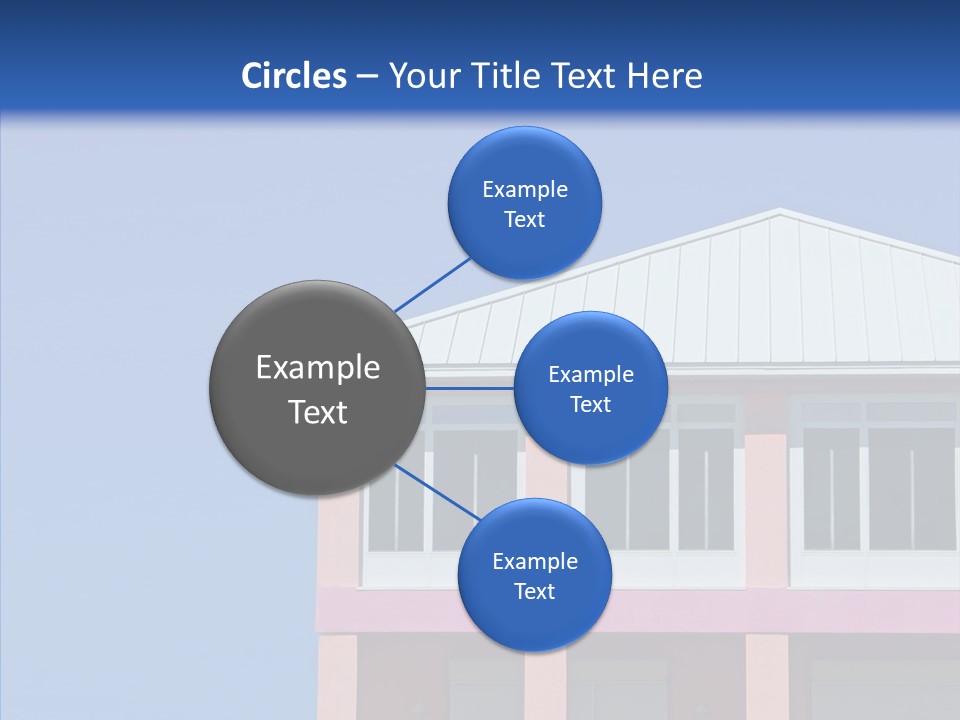 Patio Seaside House PowerPoint Template
