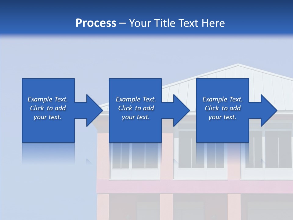 Patio Seaside House PowerPoint Template