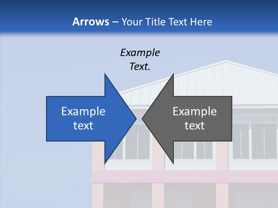 Patio Seaside House PowerPoint Template