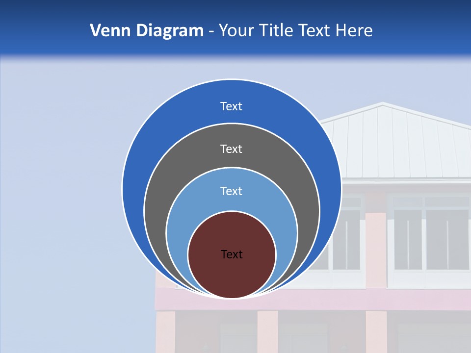 Patio Seaside House PowerPoint Template