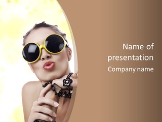 One Beauty  PowerPoint Template