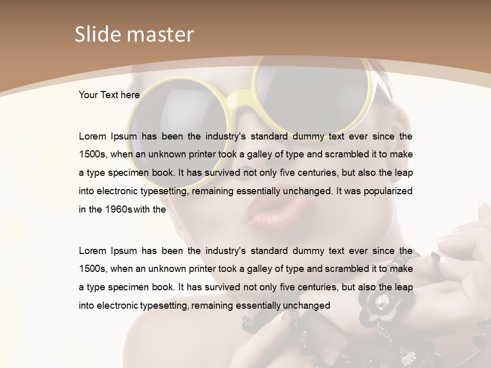 One Beauty  PowerPoint Template